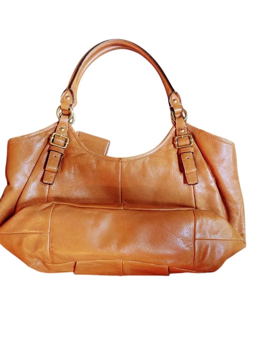 Coach Madison Abigail Tan Camel Leather Hobo Shoulder Bag, #18612